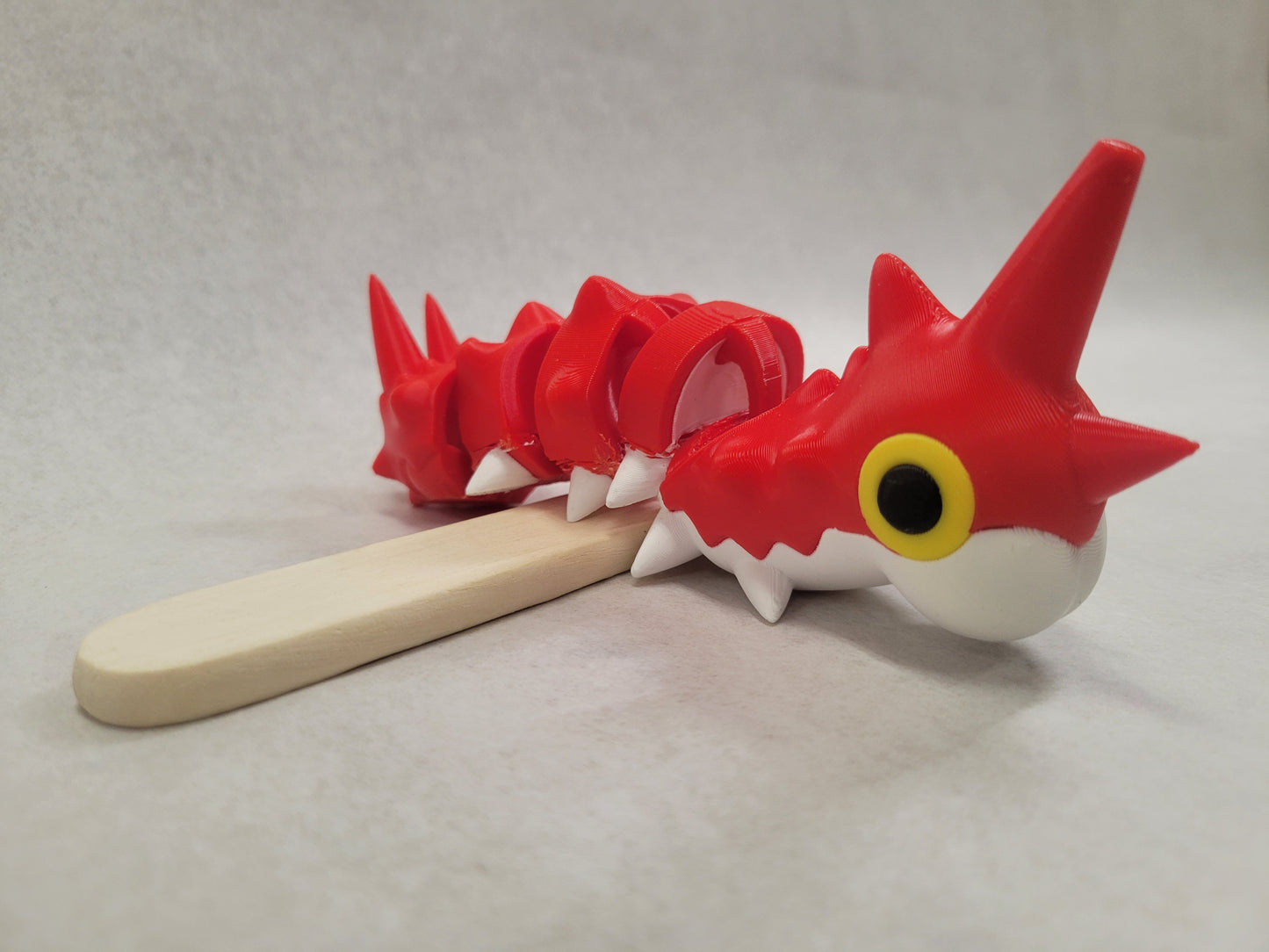 3D Printed Articulated Wurmple Toy - Unique Collectible, Bug Pokemon Gift for Gen 3 Fans, Perfect for Any Pokemon Lover!