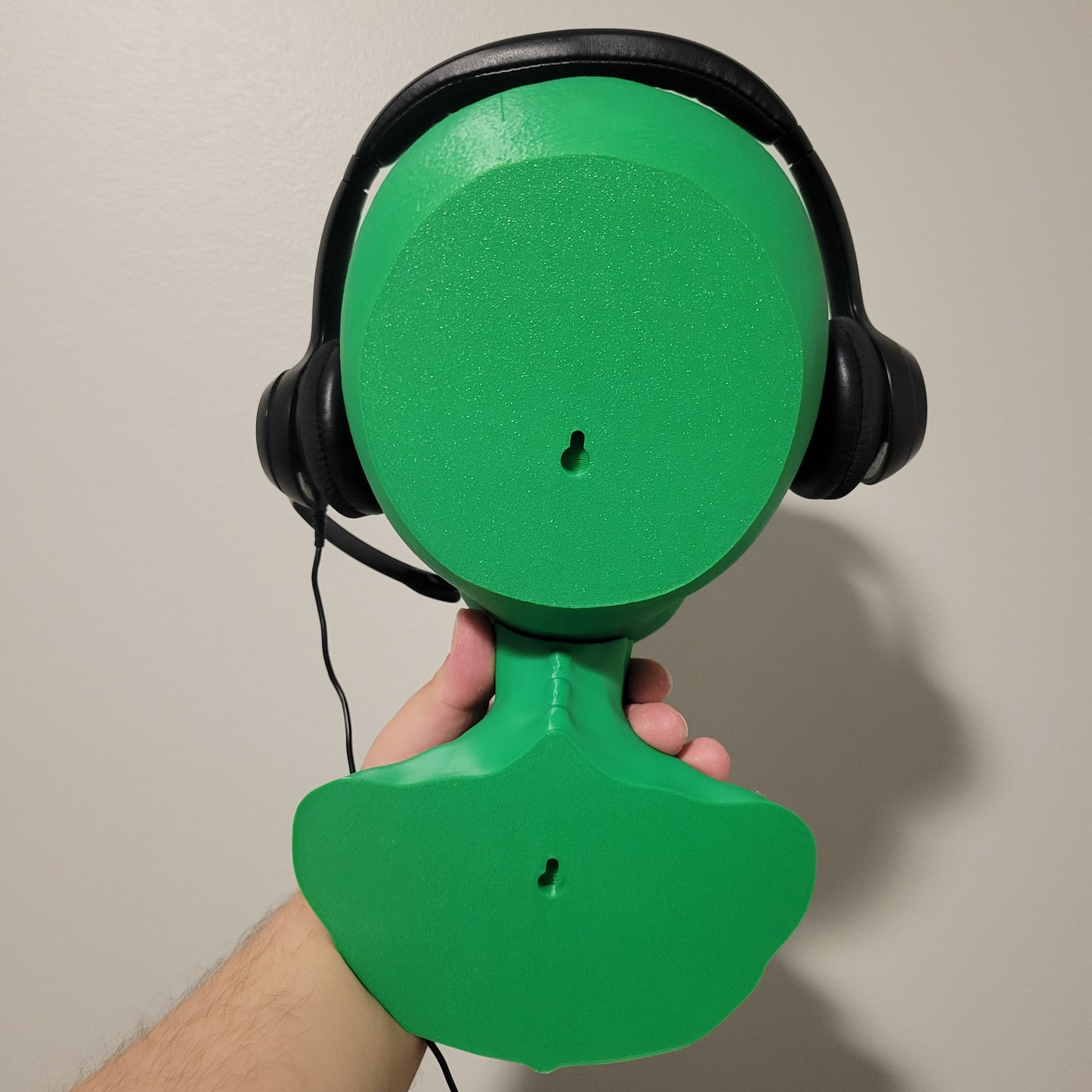 Headphone Holder Out-of-This-World Alien Headset Stand – Wall Mount for Gamers & Streamers