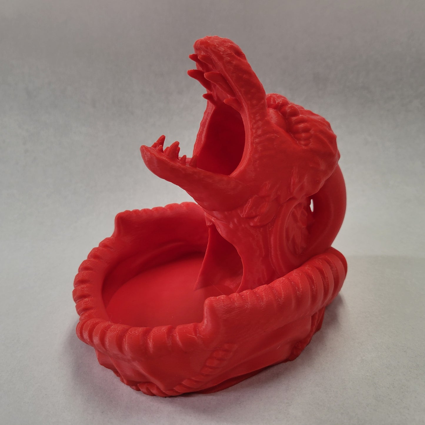 Dragon Dice Tower - Epic 3D Printed DnD Accessory - Tabletop RPG Dice Roller Model by Kekreations